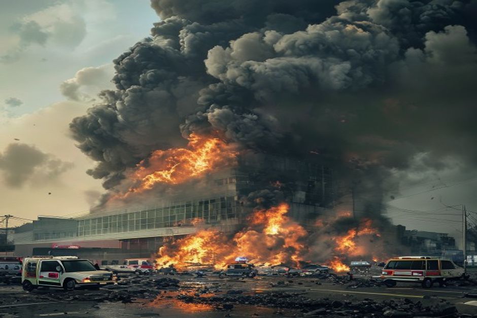 South Korea Gas Explosion Injures 15