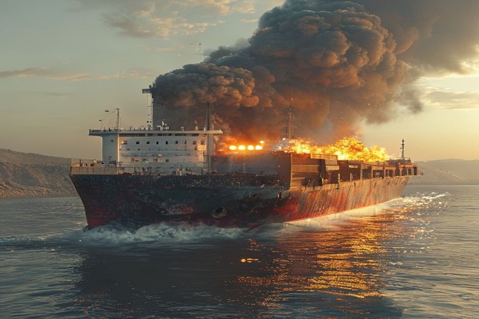 Gulf Ship Blasted Amid Iran Tensions