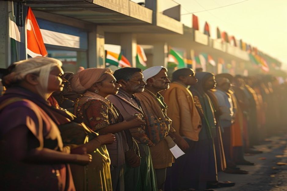 Elections Underway: Voters Show Up Early
