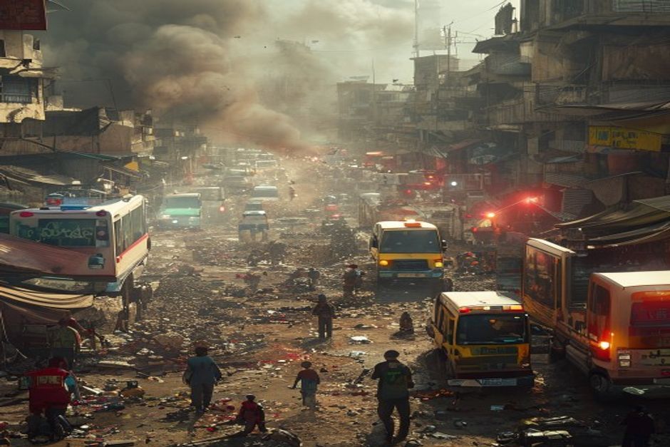 Pakistan Market Blast Kills 9, Injures 30