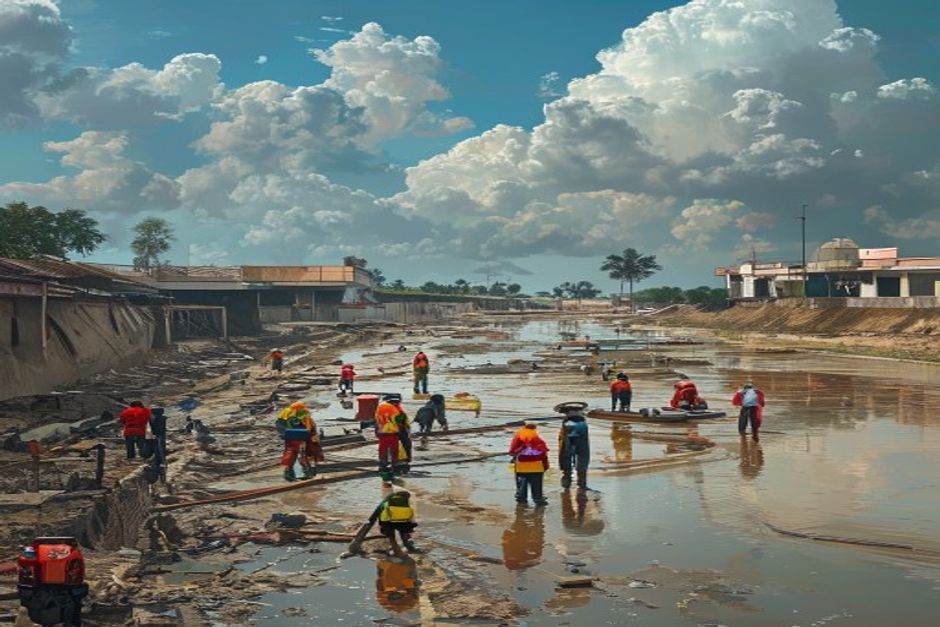 CM Naidu & Telangana Unite for Flood Resilience