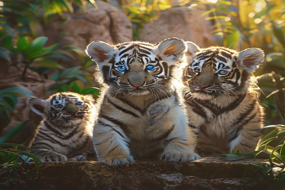 Rare White Tiger Cub Brings Hope to Cuba Zoo