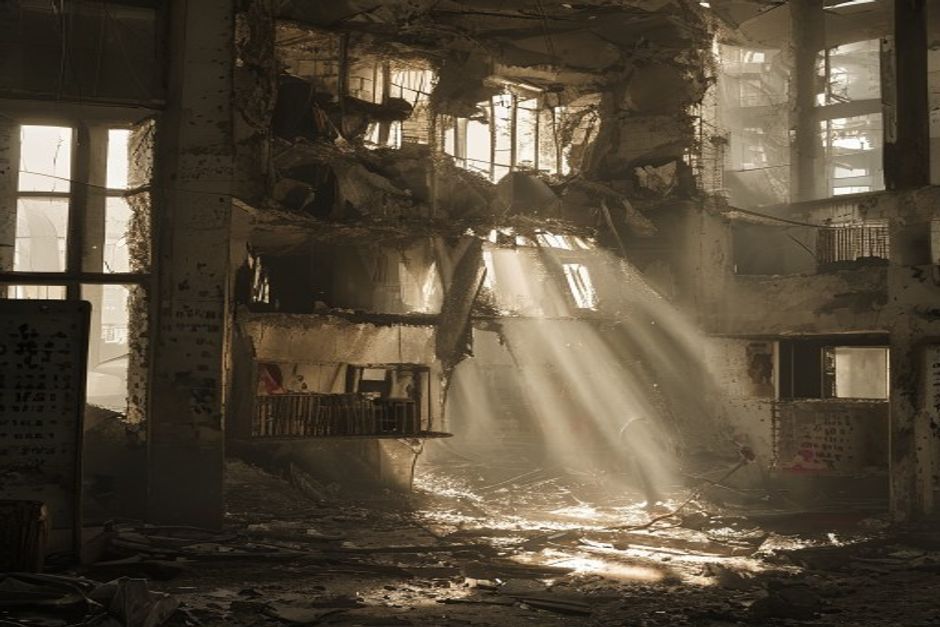 Lebanon's Displaced Seek Shelter Amidst Ruins