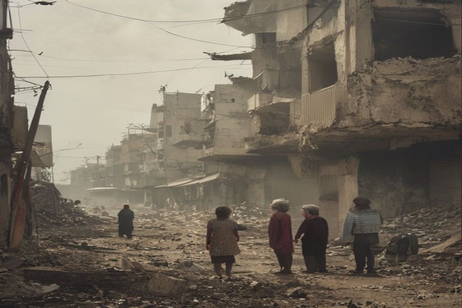 Israeli Strike Hits Hamas, Civilians Harmed