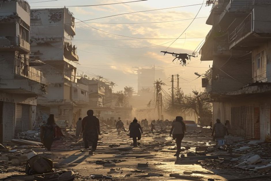 Gaza Under Fire: Airstrikes Injure Civilians Amid Ceasefire Fears