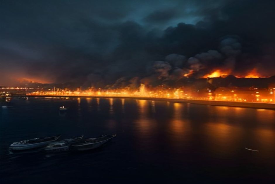 Ukraine Drone Strike Hits Russian Baltic Port