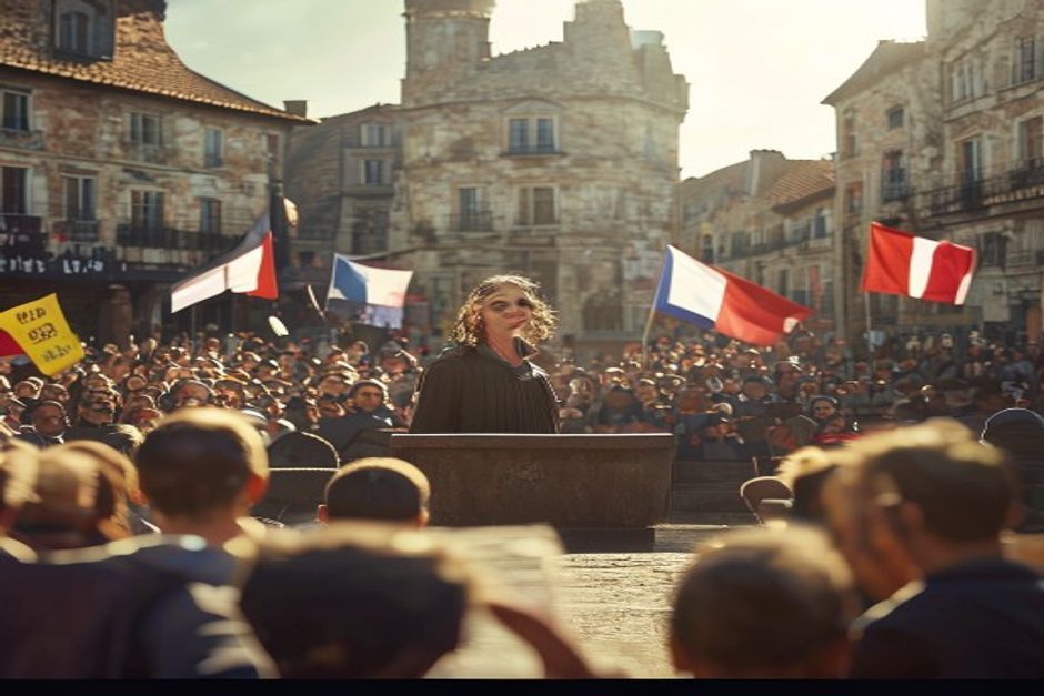 Le Pen Kicks Off Campaign Amidst Mixed Reactions