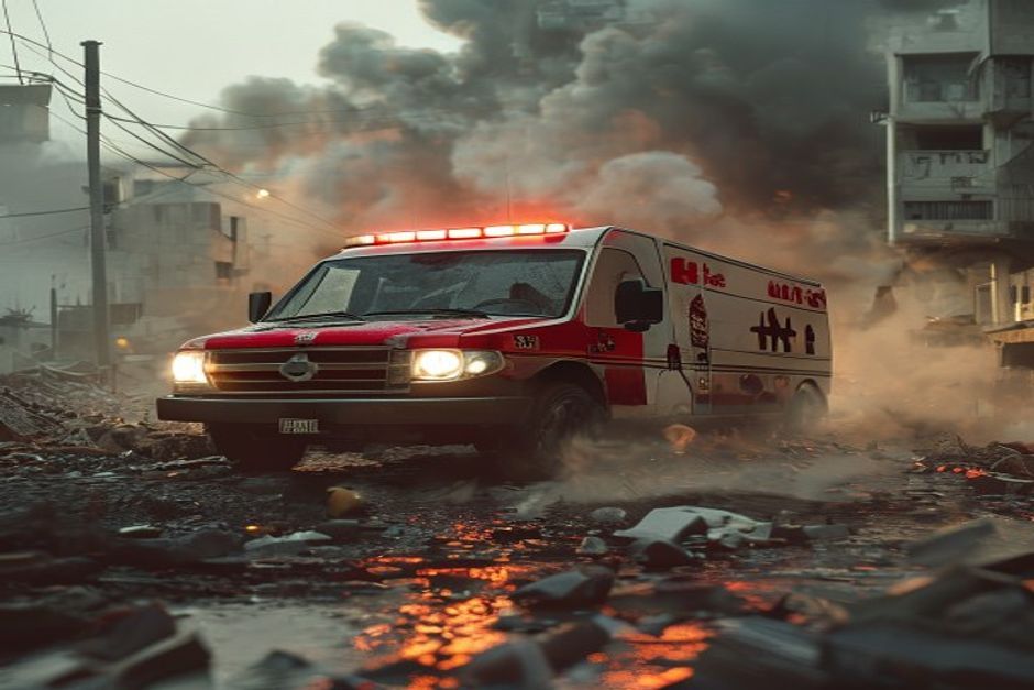Lebanon First Responders Under Fire