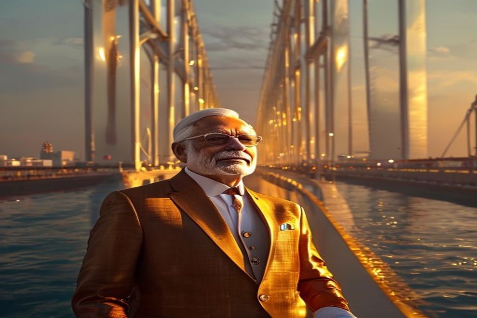 PM Modi Unveils India's First Vertical Lift Sea Bridge
