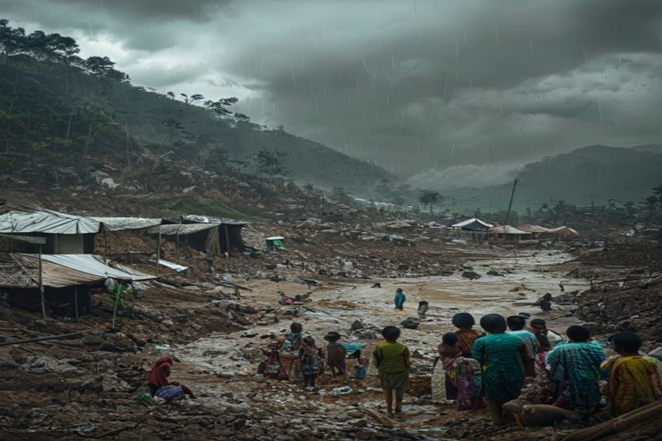 Deadly Landslides Hit Rohingya Camps in Bangladesh