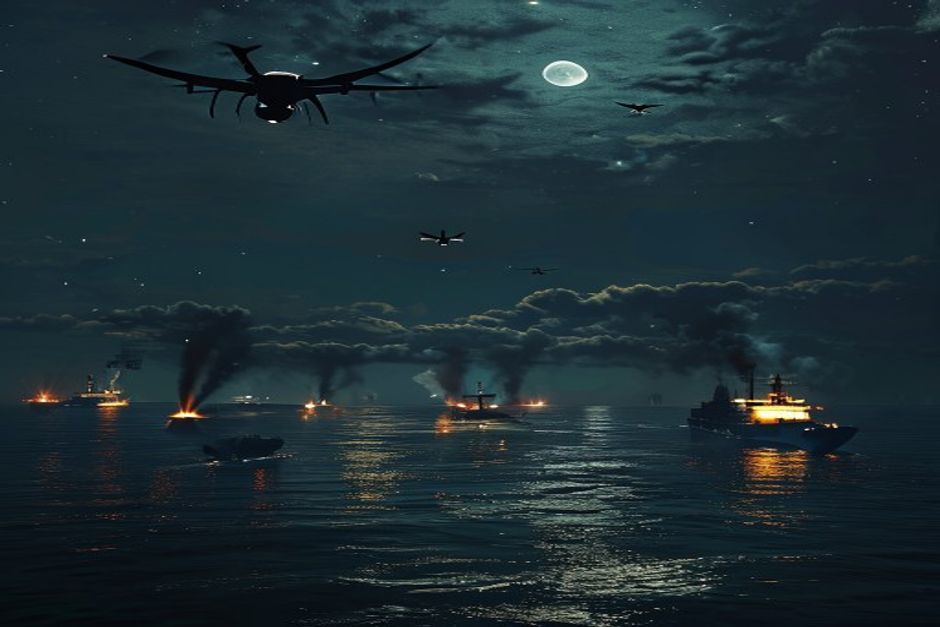 Ukraine Claims Major Drone Strike on Russian Fleet