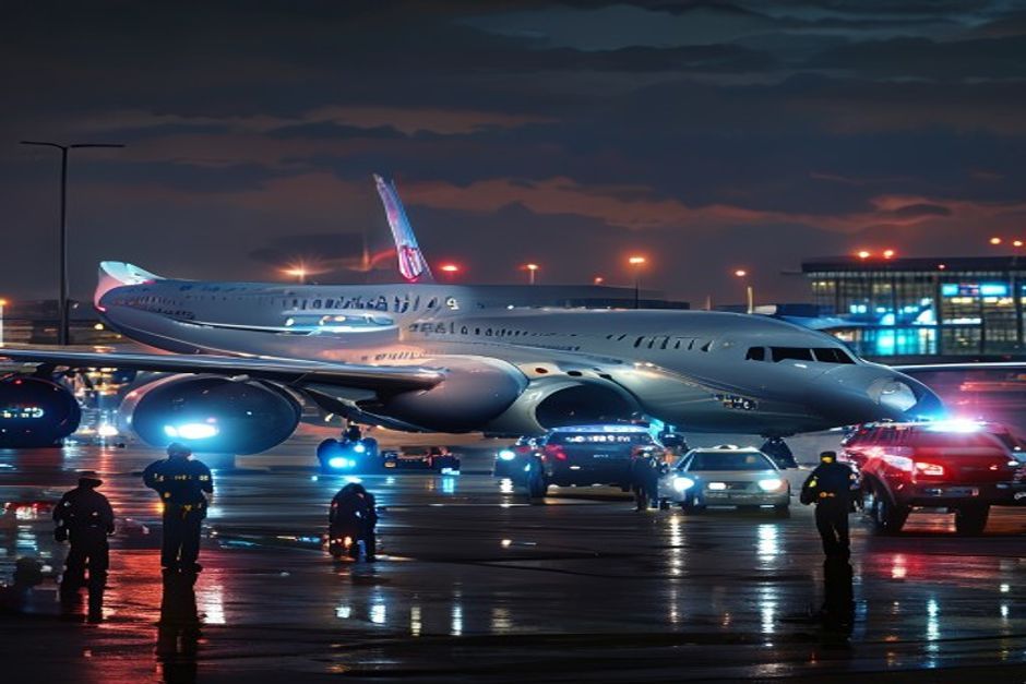 United Flight Diverted: Security Scare Unfolds