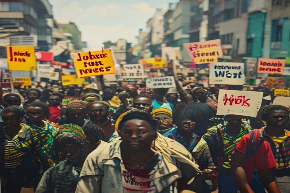 South Africa's Job Crisis: Locals Demand Employment