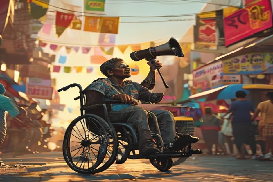 Polio Survivor's Inspiring Campaign Trail