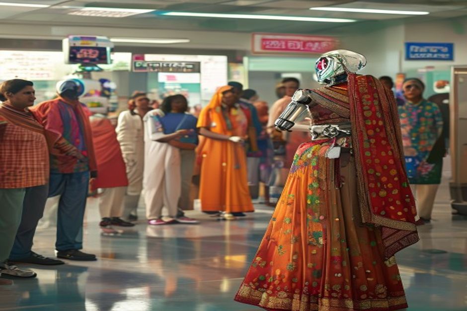 Voter Experience Enhanced by Robots, Fashion Trends Emerge