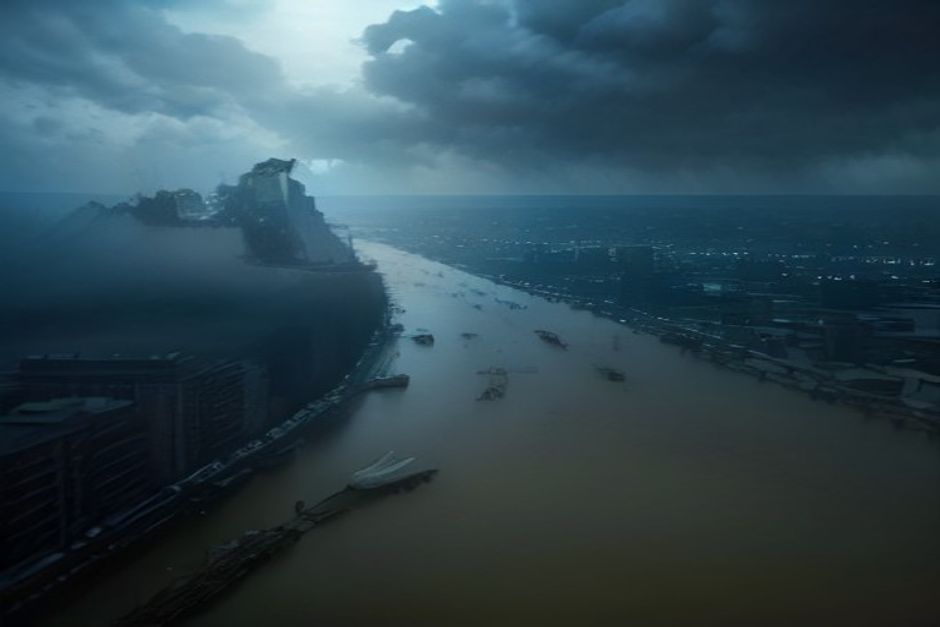 Typhoon Dolphin Ravages China