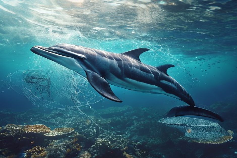 Dolphin Death Linked to Plastic Nets