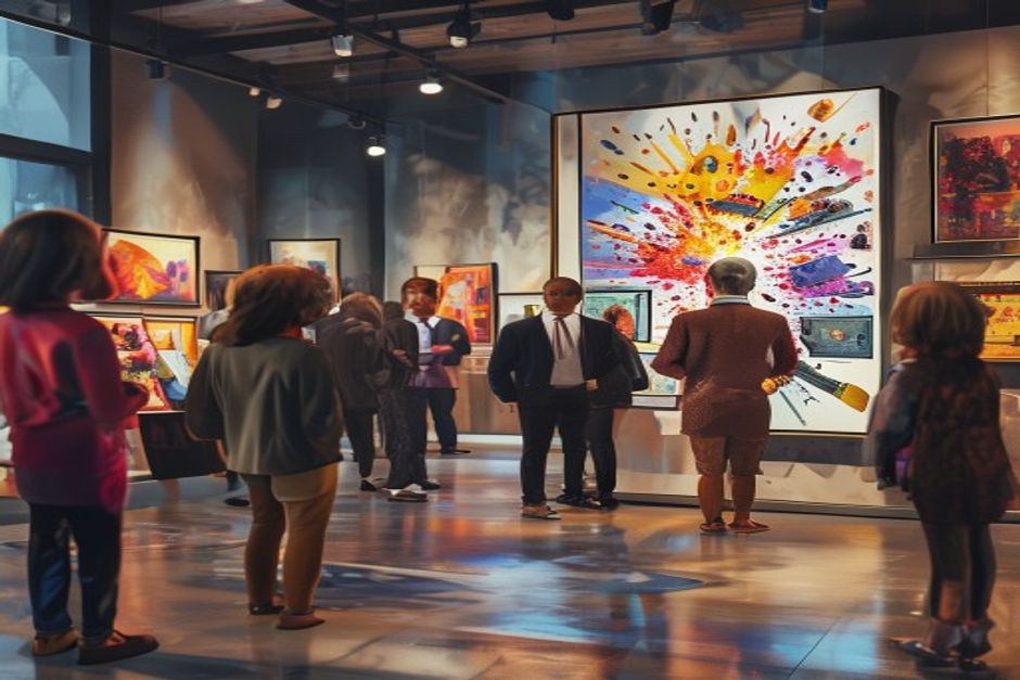 Art Duo Auctions Past Works for Renewable Power Project